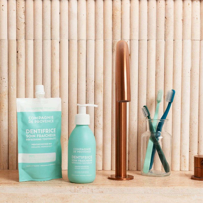 Compagnie de Provence Certified Organic Toothpaste - Fresh - 6