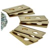 vhbw 9 x Replacement Blades Compatible with Einhell Freelexo Kit,
