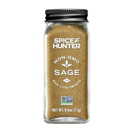 The Spice Hunter Sage, Rubbed, Dalmatian, Leaves, 0.4-Ounce Jar