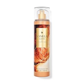 Bath and Body Fine Fragrance Mist (8 fl oz / 236 mL, Vanilla Café)
