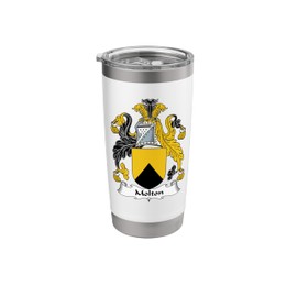 Molton Coat of Arms - Family Crest Stainless Steel Insulated Tumbler