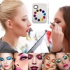 DHWEKU Makeup Mixing Palette Makeup Palette Stainless Steel Mixing Palettes