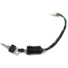 UNIVERSAL SCHLOSSSATZ - ZÜNDSCHLOSS 12VOLT 4-PIN/CHINA ROLLER/BUGGY/ATV/QUAD / 2- &