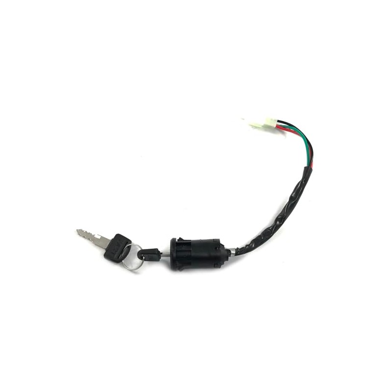 UNIVERSAL SCHLOSSSATZ - ZÜNDSCHLOSS 12VOLT 4-PIN/CHINA ROLLER/BUGGY/ATV/QUAD / 2- &