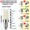 ALIDE E12 C7 LED Candelabra Bulbs 6000K Daylight White, 60W