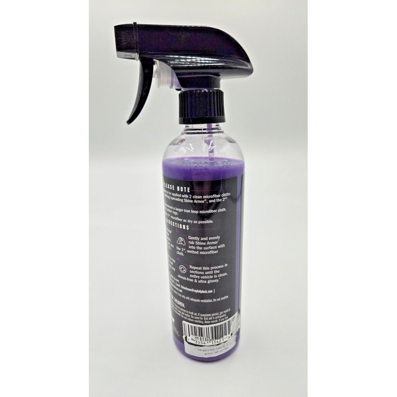 Shine Armor New SHINE ARMOR Ceramic Coating Fortify Quick Coat