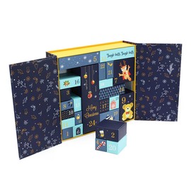 Advent Calendar Filling Boxes with 24 Drawers Christmas Boxes Gift Boxes Christmas Decoration