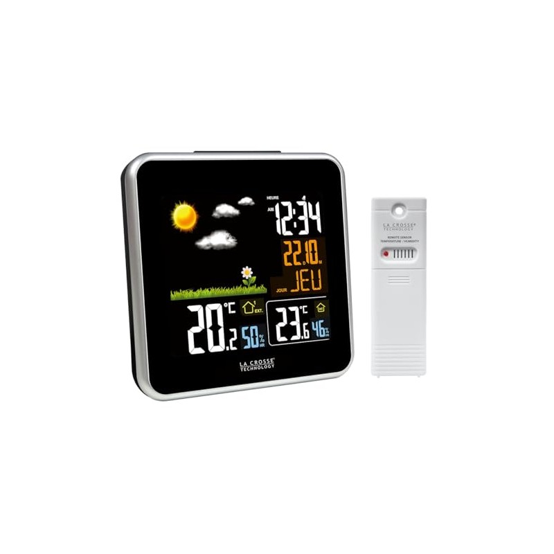 LA CROSSE TECHNOLOGY WS6821A Station Météo Colourée