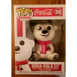 FUNKO POP! COCA-COLA POLAR BEAR #58~ AD ICONS SERIES~ MINT