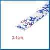 A ABSOPRO 2 Pcs Blue White Anti Slip Handlebar Tape