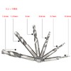 SeonFook 6 Pcs Tap Drill Set Drill Bit Hex Shaft