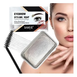Cera Para Cejas Jabon Fijador Traslucido Color Transparente