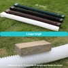 plusgutter White 1-Pack Rain Gutter Downspout Extensions Flexible, Drain Downspout