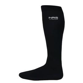 NRS Neoprene Boundary Socks with HydroCuff-Black-M
