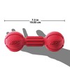 Nerf Dog Barbell Chew Toy, 7.5-Inch, Red