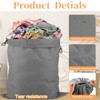 Pack of 2 Laundry Bags Travel, Waterproof Dirty Laundry Laundry
