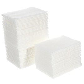 Baluue 2Packs Moisturizing Cotton Pads Stretchable Makeup Remover Pads for Gentle Facial Care Reusable Soft and Skin Friendly Cotton Wipes for Toner and Wet Compress Use