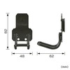 Tajima Safety System Detachable Tool Holder High Strength Steel Ratchet