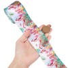 CABODYALS 9.14M 50mm Flamingo Ribbon Wired Polyester Cartoon Pattern Ribbon