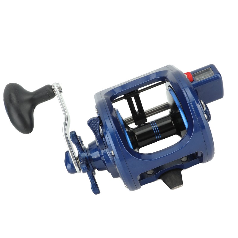 Baitcasting Fishing Reel Round Baitcaster Reel Smooth Powerful Saltwater Inshore
