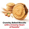 Nutella Biscuits, Hazelnut Spread With Cocoa, cookie with a creamy
