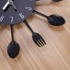 Metal Kitchen Wall Clock Spoon Fork Wall Clock Living Room
