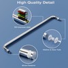 Ranbo Glass Shower Door Towel Bar 20 Inch Stainless Steel