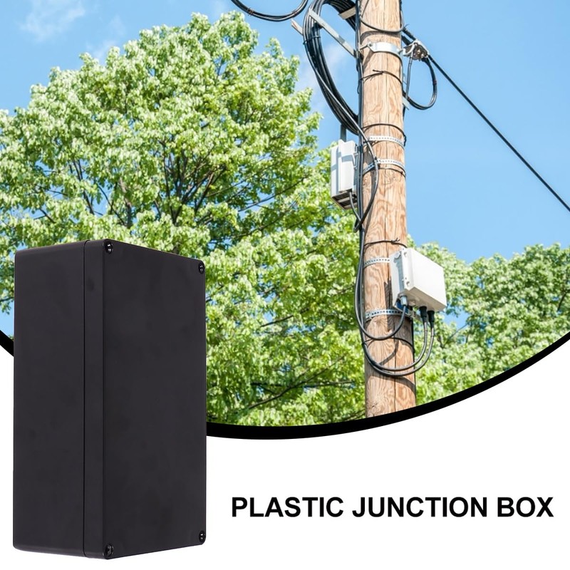 UKCOCO Wiring Box, Waterproof Box, Outdoor, Wiring, Waterproof, Dustproof Box,
