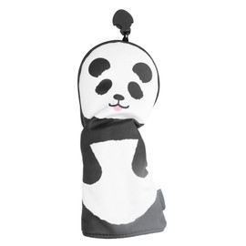 PU Leather Golf Wood Head Covers Waterproof Cartoon Thicken Plush No.5  Golf Club Headcover