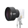 GODOX ML-CFL5 Accesorio Fresnel de Silicona Plegable, Modificador de Luz