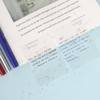 Vsagier 150 Sheets Clear Transparent Sticky Notes 3.7"x 2.7", Waterproof,