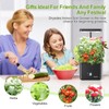 DRYADES Self-Watering Indoor Garden for Canadian Winter, Adjustable Full Spectrum