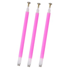 3 PIEZAS - Iman Decoracion Uñas Manicura Efecto Ojo de Gato Metalico Brilante Agrilico Polygel Boligrafo Magnetico Doble Punta Diseños Unicos Creativos Uñas Nails Patrones Flores (Paquete 1)