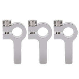 3Pcs Tube Clamp Hub Aluminum Shaft Clamping M4 Thread Mounting Bracket Kit Robot Accessories3403-0024-0008
