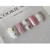 ⭐️ Lovely [Rose Garden Kitty] Nail Tips ⭐️ - Short