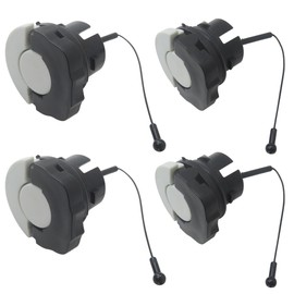 New Version 2x Fuel Cap #0000 350 0525 & 2x Oil Cap # 0000 350 0526 Fit for Stihl Chainsaw MS181, MS192, MS192T, MSS200, MS210, MS211, MS230, MS240, MS250, MS260