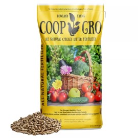 COOPGRO Coop Gro Organic Chicken Manure Fertilizer 25 lb. Bag.  Pelleted for Ease of UsE