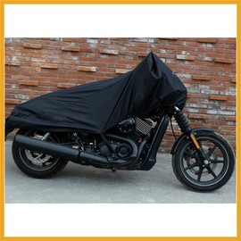Partuto M Black Motorcycle Half Cover Waterproof Rain Dust UV Protector Replacement