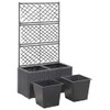 YITHOPI Free-Standing Planter for Garden Yard Trellis Raised Bed with