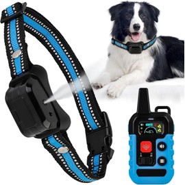 Citronella Bark Collar for Dogs, Dog Training Anti Bark Collar with Remote, 4 Modes Spray/Vibration/Sound/Reinforcement Spray, 1000FT Range Upgrade No Shock Stop Barking Device for S/M/L Dogs