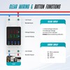Adjustable Voltage Protector 110V, Over/Under Voltage Cutoff and Overcurrent Protection