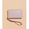 Vule B-24097 Bi-Fold Wallet, multicolor (pink / beige)