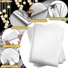 Tanlade 200 Pcs Silver Chocolate Bar Wrappers Bulk with Thick