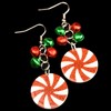 UNVOJL Earrings Christmas Earrings Christmas Dangle Earring (Candy)