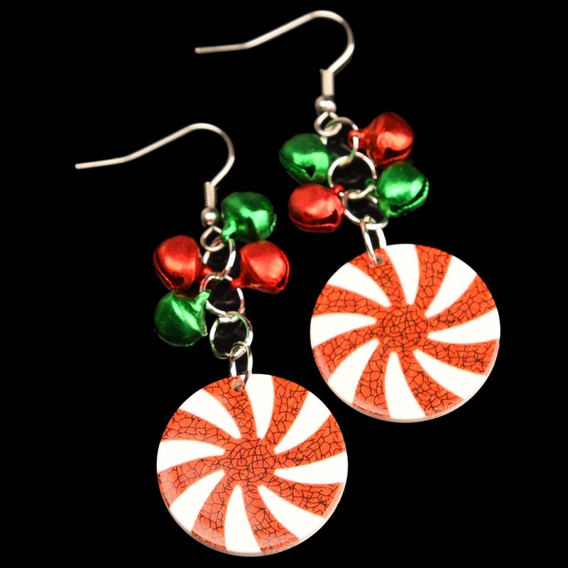 UNVOJL Earrings Christmas Earrings Christmas Dangle Earring (Candy)