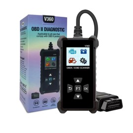 SAZDOLN V360 OBD2-Scanner,Vehicle Inspection Diagnostic Tool,Battery-Tester for Car, Enhanced Check Engine Code Reader with Reset OBDII/EOBD Car Diagnostic Scan CAN Tools for All Vehicles After 1996