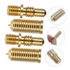 Hohopeti 20sets Pool Cue Copper Screws Kit Billiard Cue Joint