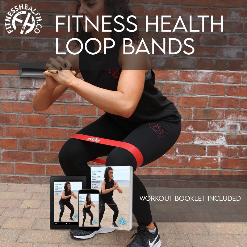 Fitness Health Resistance Bands 5 Band Loops Set