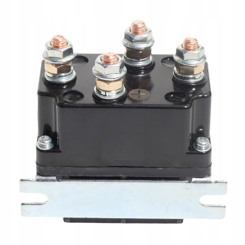 aikoolwer Solenoid Relay 12V 250A Winch Relay Solenoid Replacement Contactor
