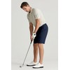 GINGTTO Mens Dress Shorts Navy Blue Casual Lightweight Golf Shorts